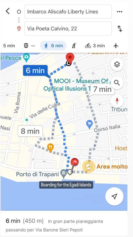Appartamento Civico 22 Trapani Esterno foto